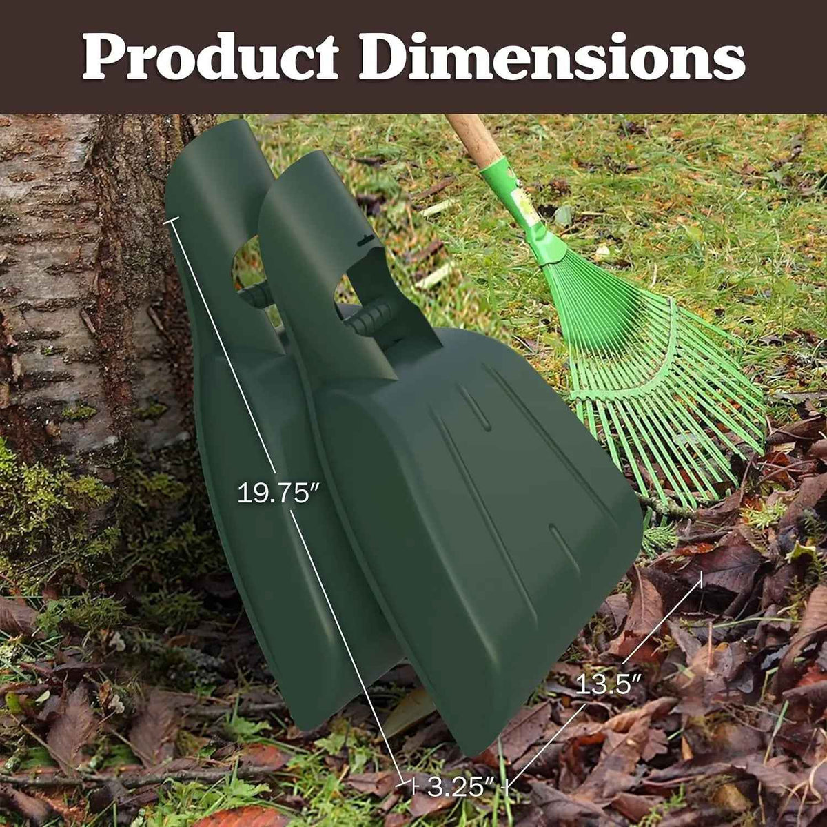 The Leaf Claws — Heavy-Duty Leaf Rake Claws
