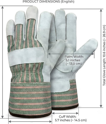 The Heavy-Duty Garden Gloves Leaf Clams