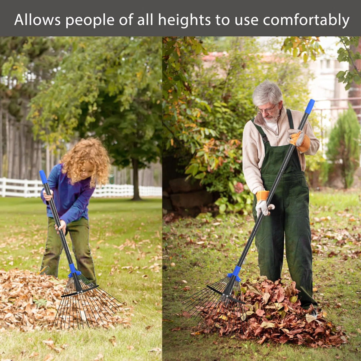 The All-Purpose Leaf Rake Leaf Clams
