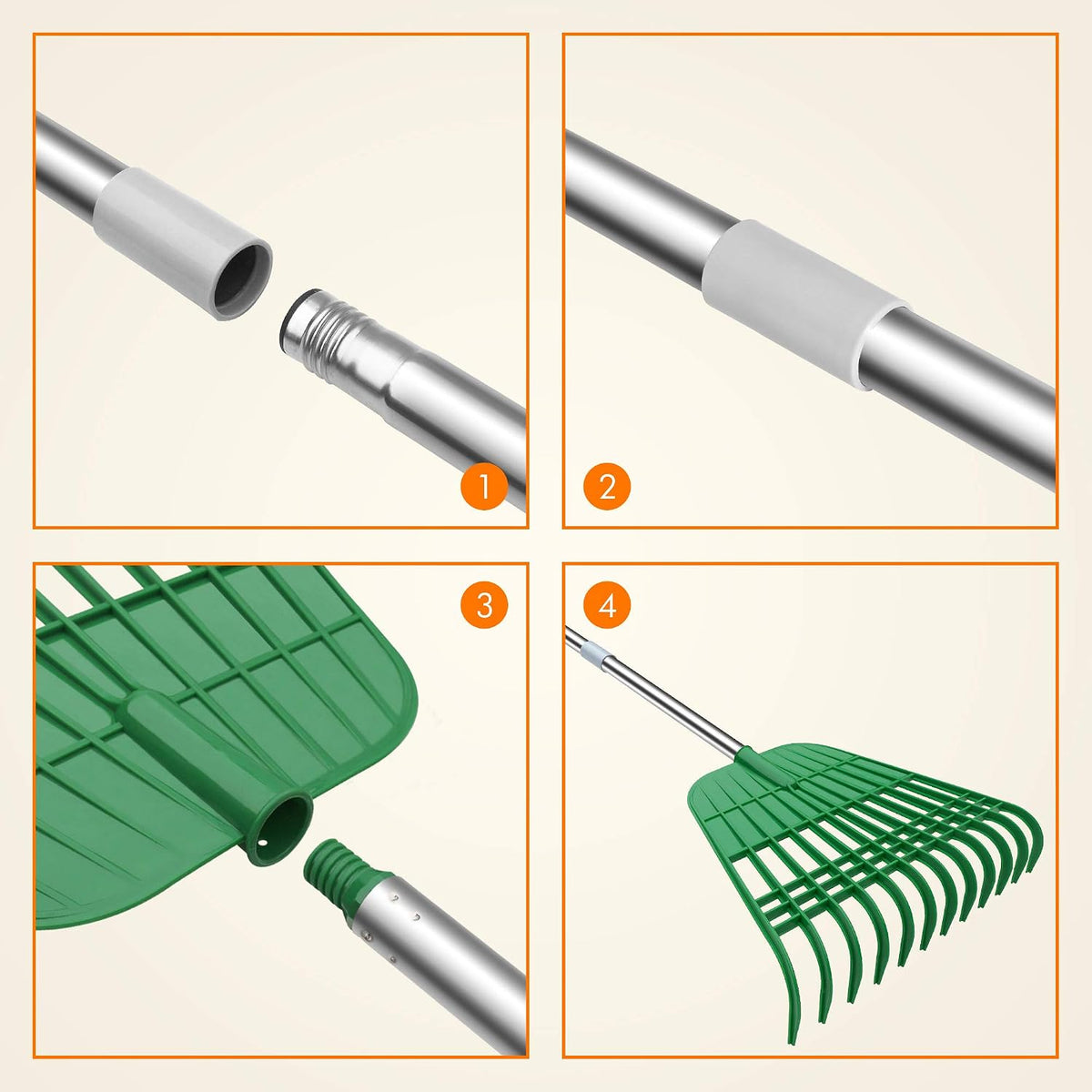 The Leaf Basket + Rake Leaf Clams