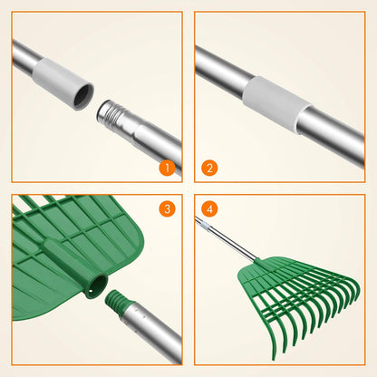 The Leaf Basket + Rake Leaf Clams