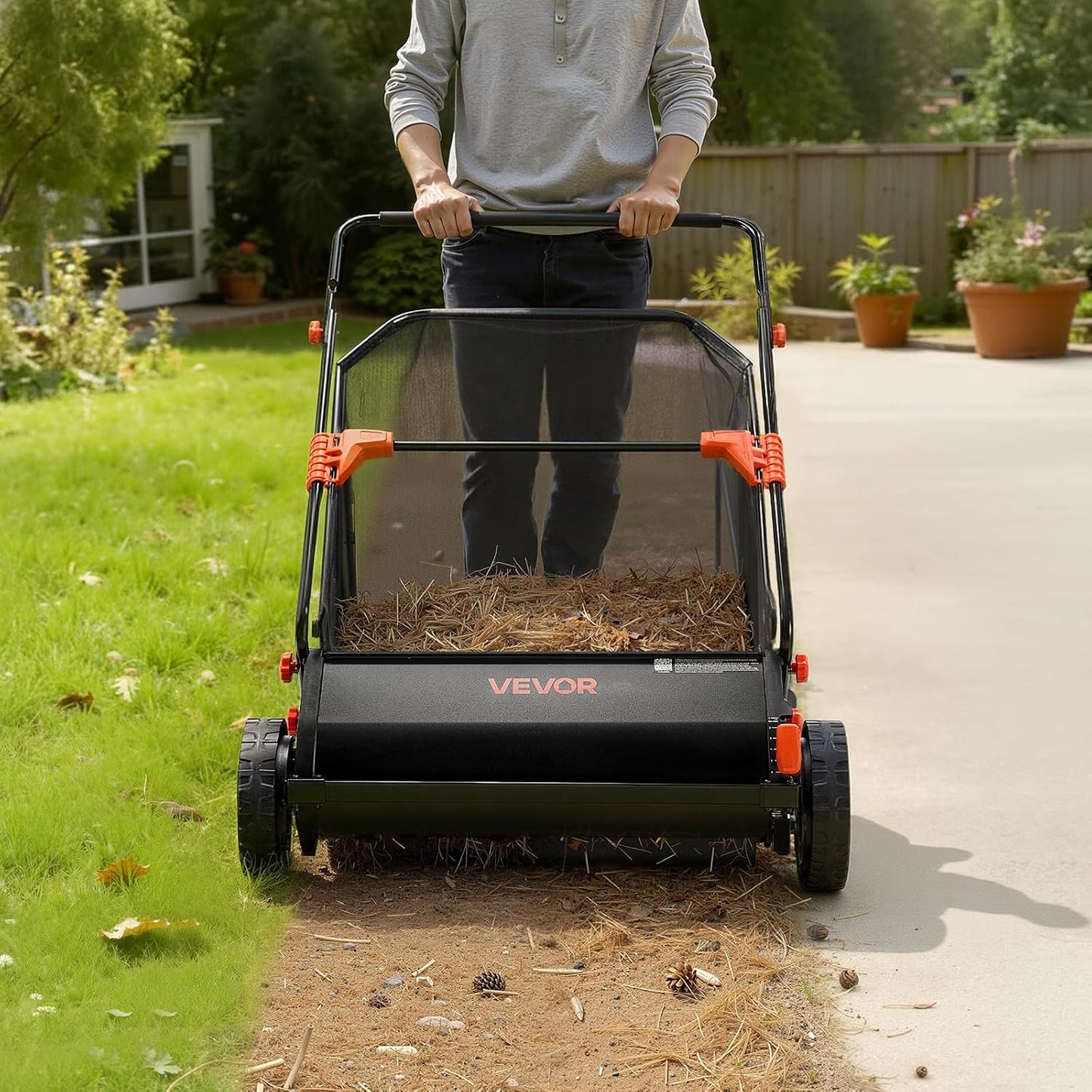 The Large Heavy-Duty Leaf Sweeper (30in)