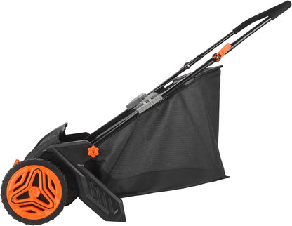 The Push Lawn Sweeper Mini (21in) Leaf Clams